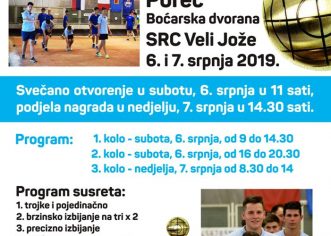 Boćarski turnir Alpe – Jadran održati će se predstojećeg vikenda u Poreču