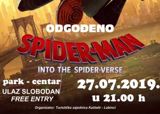 ODGAĐA SE projekcija filma SPIDERMAN u Kašteliru