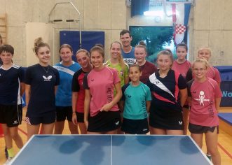 U organizaciji stolnoteniskog kluba “Vrsar” održane pripreme Hrvatske ženske juniorske selekcije i međunarodni kamp