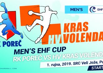 Porečki rukometaši ove nedjelje igraju protiv nizozemskog KRAS Volendam u prvom kolu EHF Cup-a