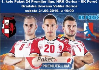Rukometaši Poreča u subotu protiv HRK Gorica u Velikoj Gorici