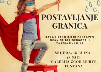 Udruga “Na izvorima  prijateljstva” poziva na predavanje na temu postavljanja granica
