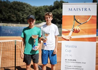 Mladi Slovenci uzeli sva četiri naslova na teniskom turniru Maistra Cup