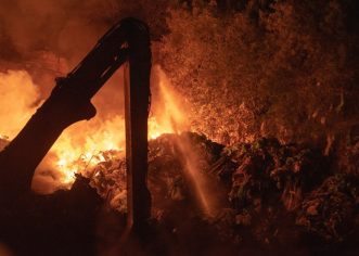 U Puli veliki požar na odlagalištu otpada – Od podneva se zrak značajno očistio