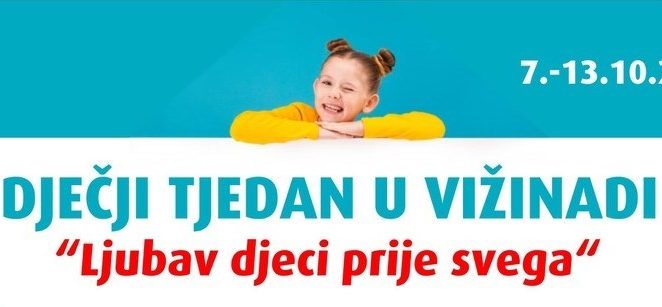 Obilježavanje dječjeg tjedna u Vižinadi