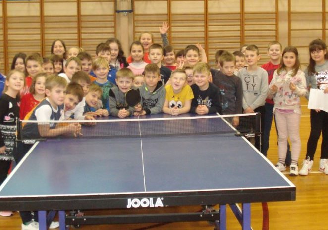 STK Višnjan upisuje djecu 1. i 2. razreda osnovne škole Jože Šuran u školu stolnog tenisa