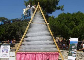 U utorak od 13 sati na Trgu slobode piramida od 2020 čaša za pjenušac !