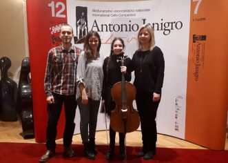 Učenica Umjetničke škole Poreč Hana Gubić uspješno nastupala na  12. Međunarodnom violončelističkom natjecanju „Antonio Janigro“ Junior