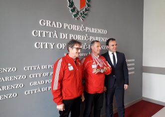 Gradonačelnik Loris Peršurić održao prijem za Amira Rešidovića povodom niza ostvarenih uspjeha na karate turnirima