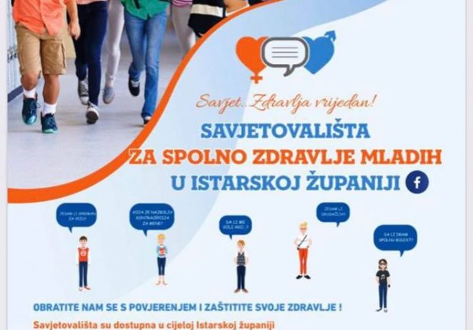 S radom započinje Savjetovalište za spolno zdravlje mladih u Istarskoj županiji