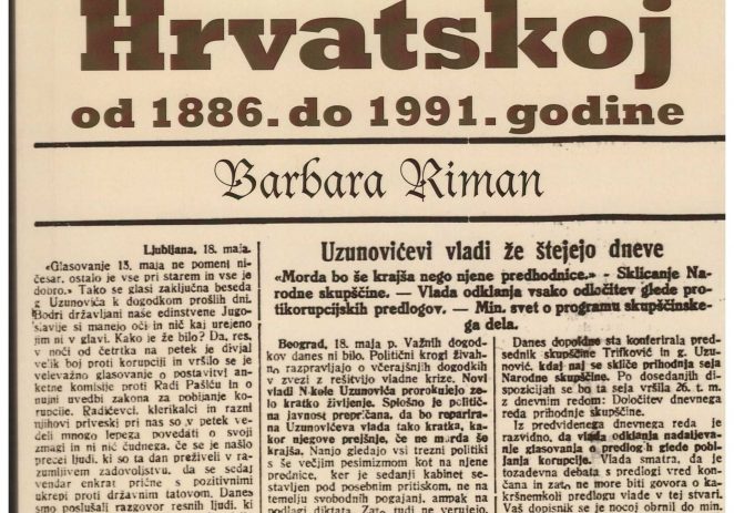 Promocija knjige “Slovenska društva u Hrvatskoj od 1886. do 1991.g.” ovog petka u Gradskoj knjižnici Poreč