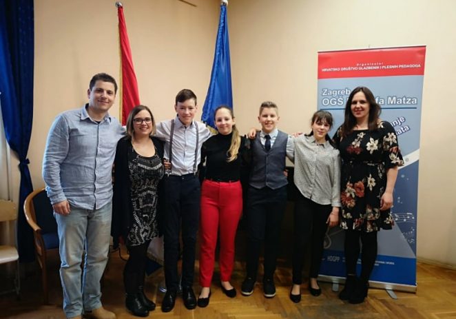 Porečki harmonikaši osvojili četiri prve nagrade na 58. hrvatskom natjecanju učenika i studenata glazbe i plesa –regionalnog natjecanja u Zagrebu u disciplini harmonika