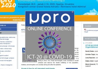 Besplatna Online konferencija ICT-20 @ COVID-19 27. i 28. svibnja – registracije u prilogu