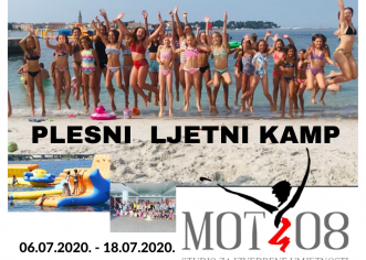 Studio za izvedbene umjetnosti MOT 08  i ove godine upisuje djecu od 07-18 godina u plesni ljetni kamp