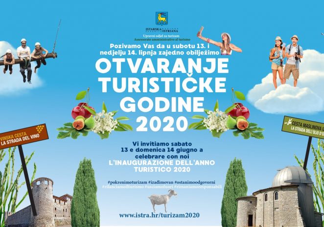 Odjel za turizam Istarske županije organizira ovog vikenda Otvaranje turističke godine 2020.