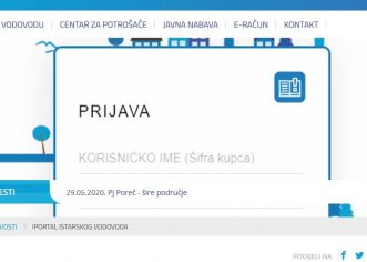 Od 1. svibnja u funkciji je iPortal Istarskog vodovoda