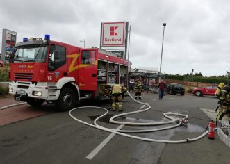 Jutros požar u Kauflandu, evakuirani kupci i prodavači