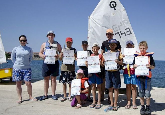 Jedriličarski klub „Horizont-Poreč“ započeo s prijavama za upis djece u školu jedrenja