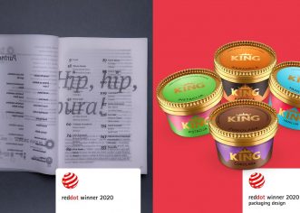 2 Red Dot nagrade za Studio Sonda: Za sladoled King u čašici te projekt EPK Rijeka 2020, Autorske Bure