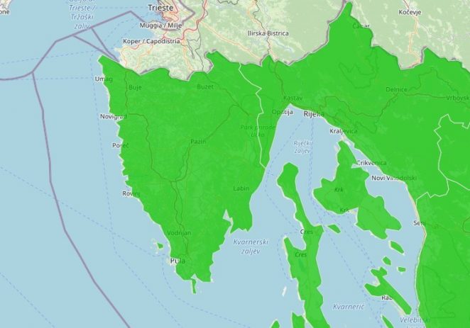 Istra sa 1 novozaraženim i dalje “sigurno” u zelenoj zoni EU i Slovenije !