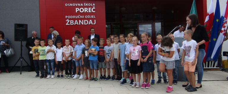 Otvorenje škole u Žbandaju 2017
