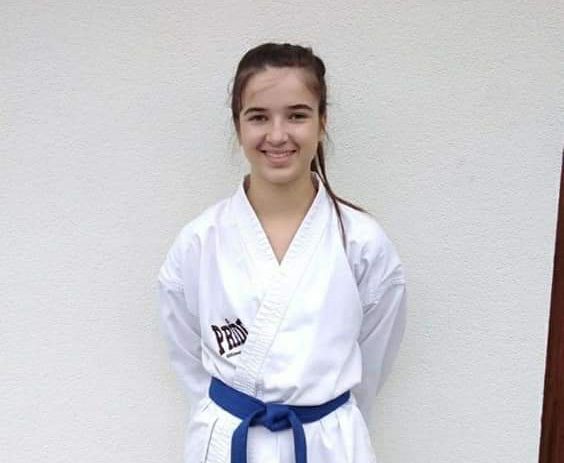 Sonja Rajko iz Višnjana na pripremama hrvatske karate-reprezentacije U-21