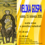 Najava, Svetkovina Velike Gospe: mons. dr. Kutleša u Poreču, mons. Milovan u Kringi