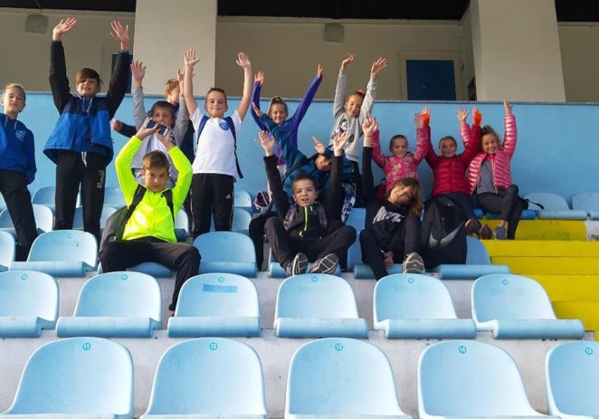 Najmlađi porečki atletičari nastupili na Pojedinačnom prvenstvu Kvarnerske lige za limače i limačice u Rijeci