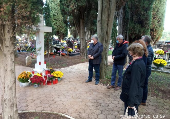 Obilježavanje blagdana Svih svetih na grobljima u Vrsaru i Gradini