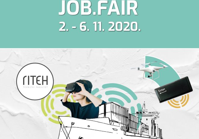 Sajam poslova – Job.Fair na Tehničkom fakultetu u Rijeci od 02. do 06. studenog na online platformi