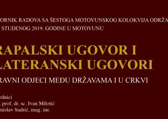 Obilježava se 100. obljetnica potpisivanja Rapalskog ugovora, ugovora između Kraljevine Srba, Hrvata i Slovenaca i Kraljevine Italije