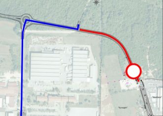 Privremena prometna regulacija – prometnica TC Kaufland – OŠ Finida do 18. prosinca