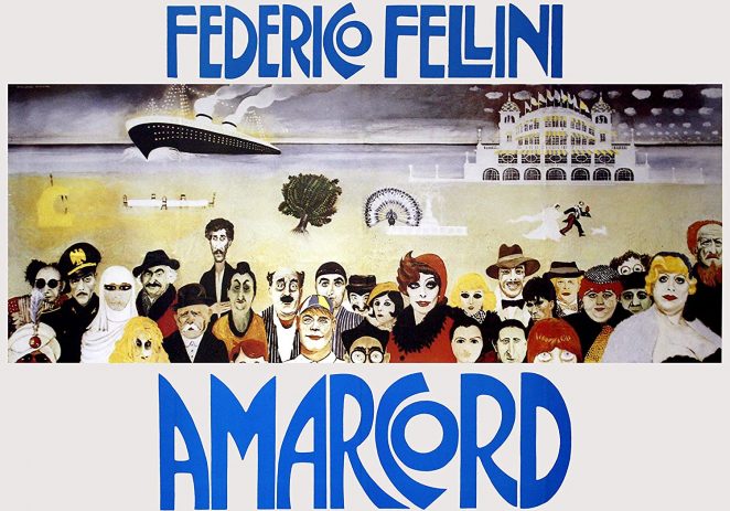 Posljednja ovogodišnja projekcija kultnog filma Amarcord Federica Fellinija na porečkom filmskom platnu