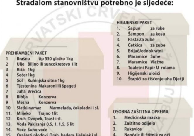 Šajete Boysi danas od 12:00 nastavljaju akciju prikupljanja pomoći za Petrinju