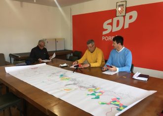 Porečki SDP održao konferenciju za medije na temu Zakon o neprocijenjenom građevinskom zemljištu (turističko zemljište) na području Grada Poreča