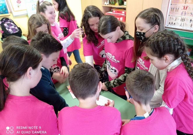 U osnovnoj školi Joakima Rakovca u Sv. Lovreču obilježen Dan borbe protiv vršnjačkog nasilja