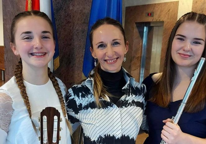 Učenice Umjetničke škole Poreč, Chiara Vukadinović i Mia Janko dobitnice ovogodišnje nagrade „Oskar znanja za 2020 godinu“