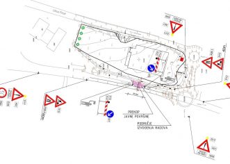 Od ponedjeljka 08.03. privremena regulacija prometa kod kružnog raskrižja na Finidi