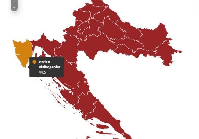 Prikaz Hrvatske po županijama na epidemiološkoj karti EU ključan za sezonu, inicijativu snažno podržali EU parlamentarci