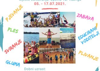 Ljetni mjuzikl kamp za djecu u Taru 05.07.-17.07.2021. – otvoreni upisi