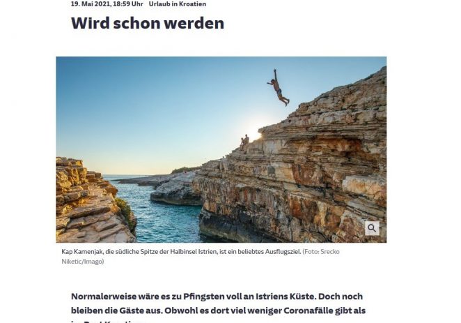 HTZ: Njemački mediji optimistično pišu o turističkoj sezoni u Hrvatskoj