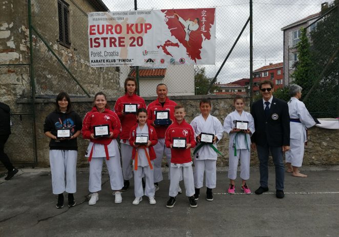 Karate: Finidi  11 priznanja karate Saveza Istarske županije