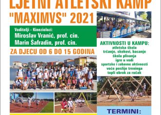 Četvrtu godinu zaredom atletski klub Maximvs Poreč organizira ljetni kamp za djecu !