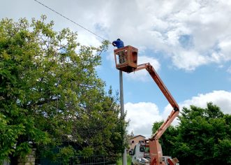 Postavljena nova javna rasvjeta u Novoj Vasi, Žbandaju, Fuškulinu, Červaru i Stanciji Amoroso, uskoro u Baderni i Varvarima