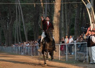 Slavodobitnik Trke na prstenac je Luka Kancelar