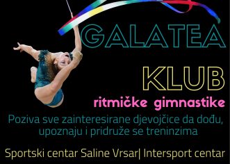 Klub ritmičke estetske gimnastike “Galatea” Funtana poziva djevojčice i djevojke na upis