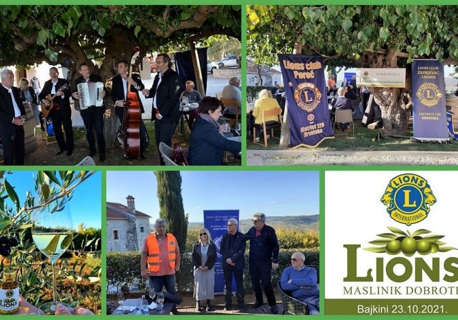 Lions Klub Poreč organizirao akciju branja maslina u „Masliniku dobrote“