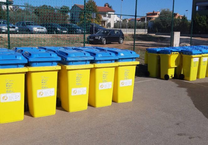 Novi plan preuzimanja selektivnog otpada, podjela spremnika za selektivni otpad u Dračevcu, Musaležu i Buićima