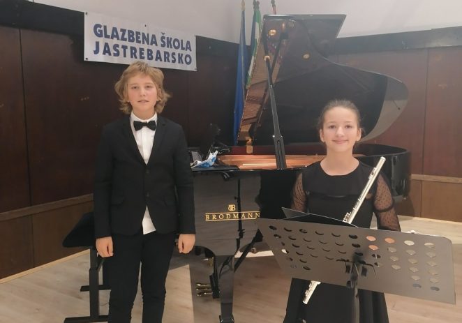 Učenici Umjetničke škole Poreč Vito Ćosić i Eva Palman osvojili nagradu na 59. regionalnom natjecanju komornih sastava