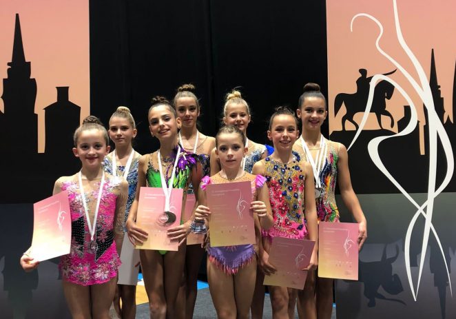 Iznimno uspješan nastup porečkih ritmičkih gimnastičarki na Leda cup-u, međunarodnom turniru  u Zagrebu